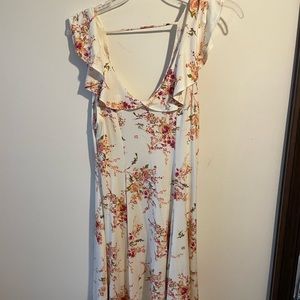 Floral sun dress from Francesca’s